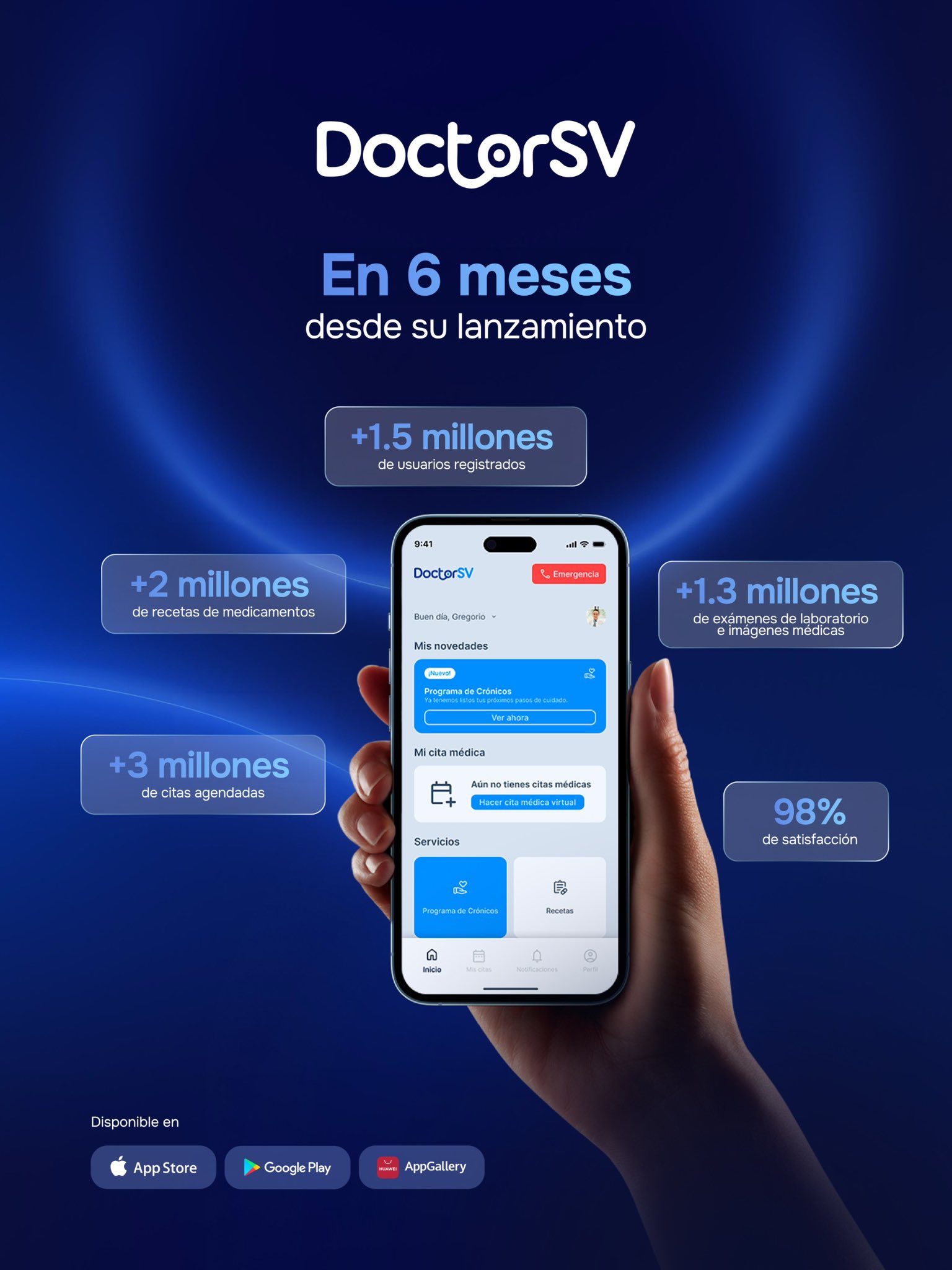 La plataforma ofrece servicios médicos asistidos con inteligencia artificial para la población salvadoreña.